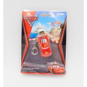 Disney Pixar Cars II 2GB USB Flash Drive PC and MAC Compatible Packaged Sakar